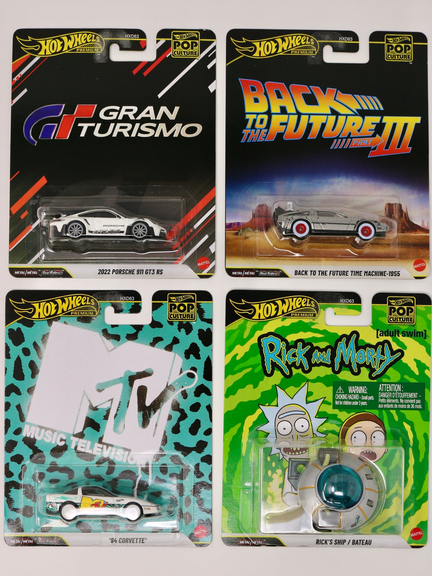 Hot Wheels 2026 | Pop Culture | P Case (Set of 4 cars)