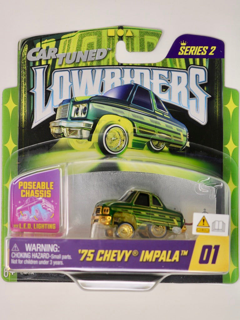 Car Tuned 2026 Lowriders Series 2 | Show Glow | '75 Chevy Impala 