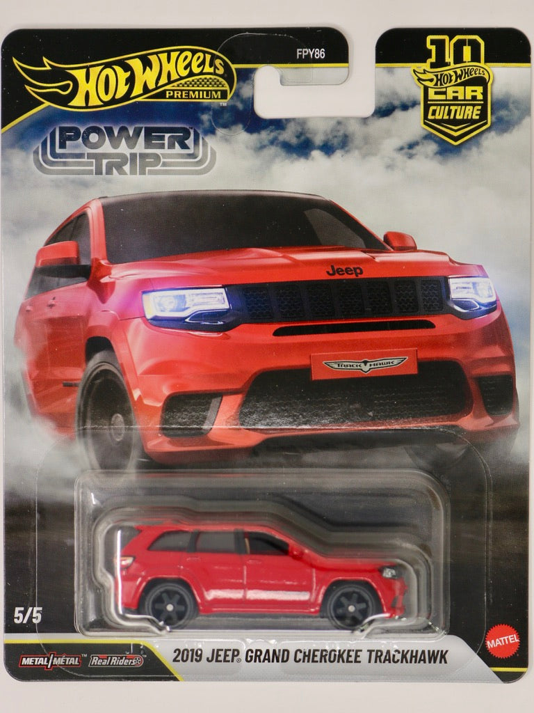 Hot Wheels 2026 Car Culture | Power Trip | 2019 Jeep Grand Cherokee Trackhawk