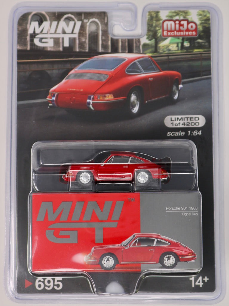 Mini GT | Mijo Exclusives | Porsche 901 1963 | Signal Red | 