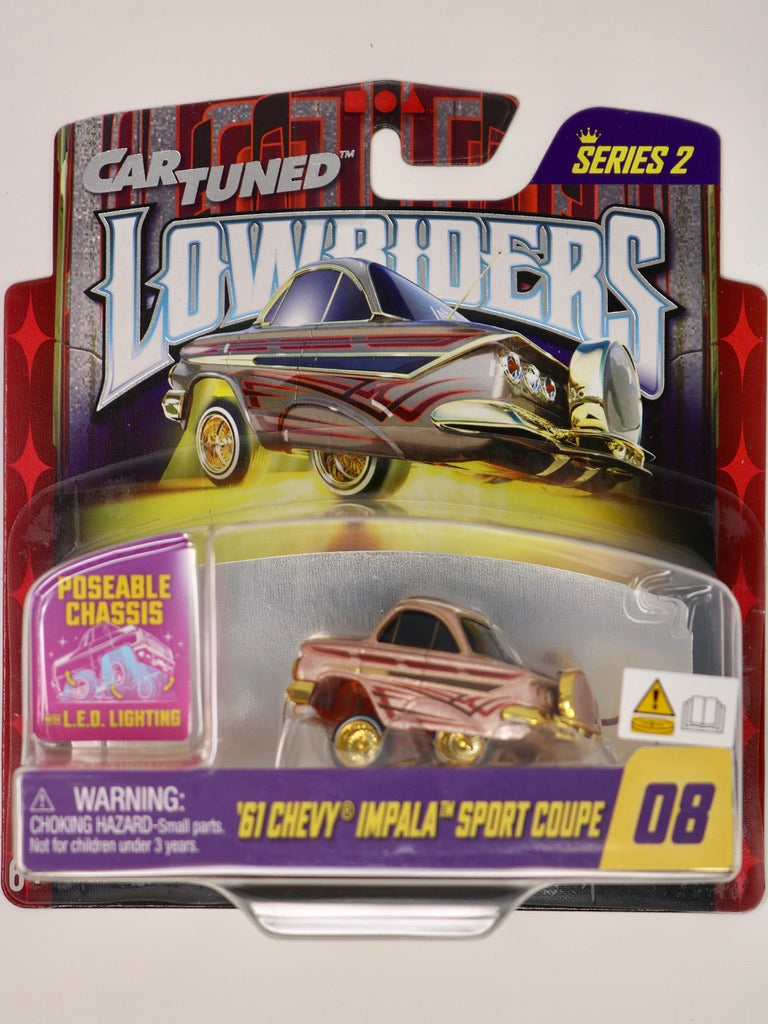 Car Tuned 2026 Lowriders Series 2 | Show Glow | '61 Chevy Impala Sport Coupe 