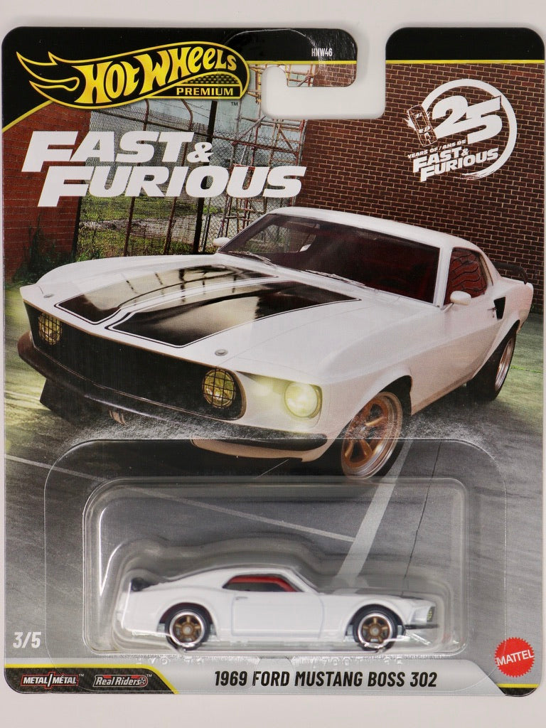 Hot Wheels 2026 | Fast & Furious | 25th Anniversary | 1969 Ford Mustang Boss 302