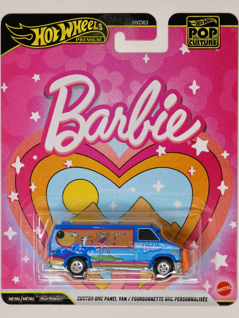 Hot Wheels 2026 | Pop Culture | Q Case | Barbie | Custom GMC Panel Van