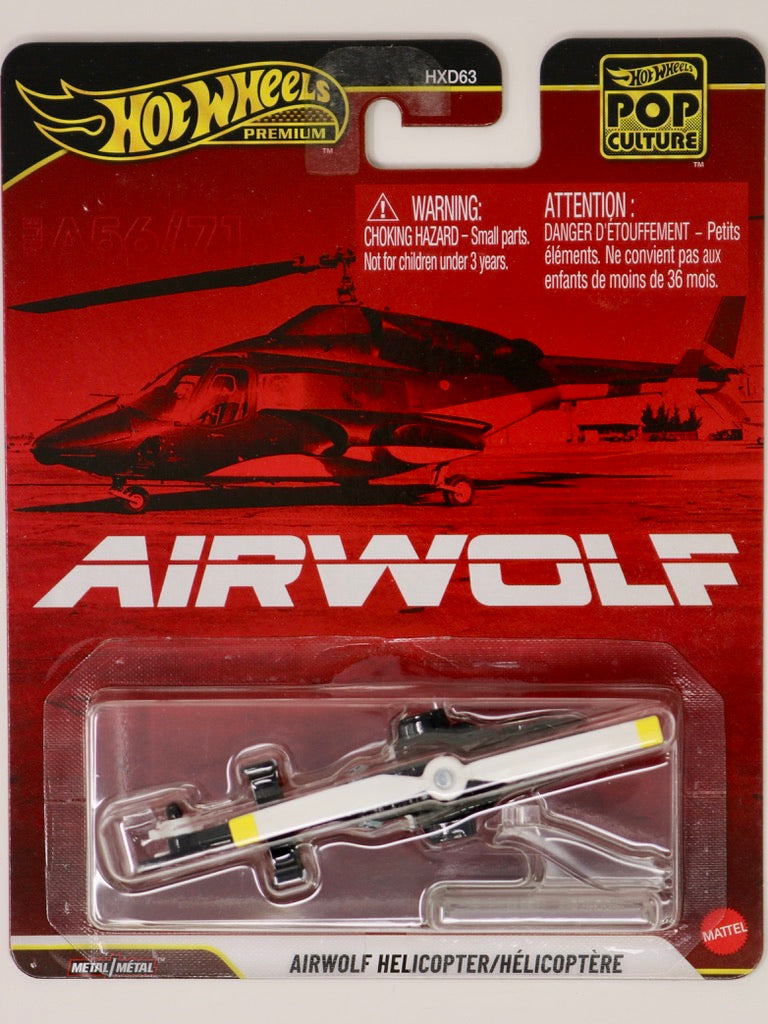 Hot Wheels 2026 | Pop Culture | Q Case | Airwolf | Airwolf Helicopter