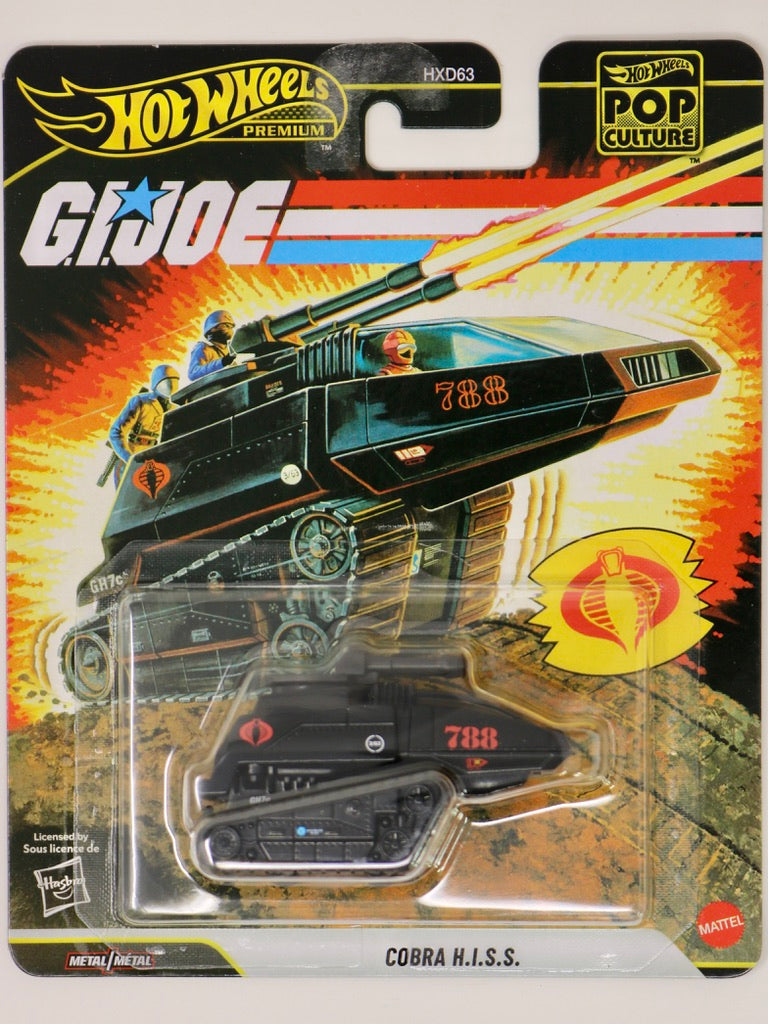 Hot Wheels 2026 | Pop Culture | Q Case | G.I. Joe | Cobra H.I.S.S. Tank