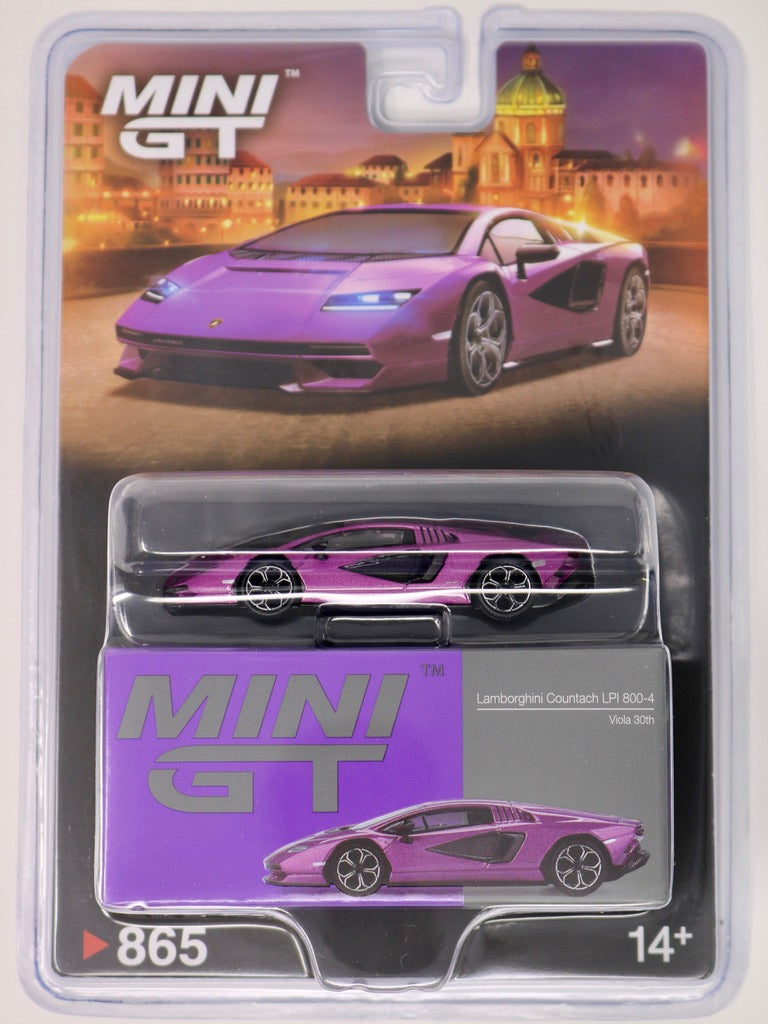 Mini GT | Lamborghini Countach | Viola 30th | 