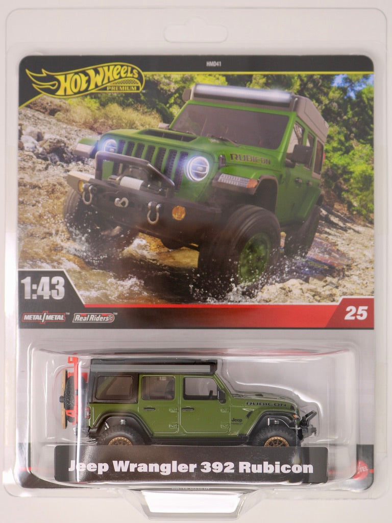 Hot Wheels 2025 | Premium | 1:43 | Jeep Wrangler 393 Rubicon