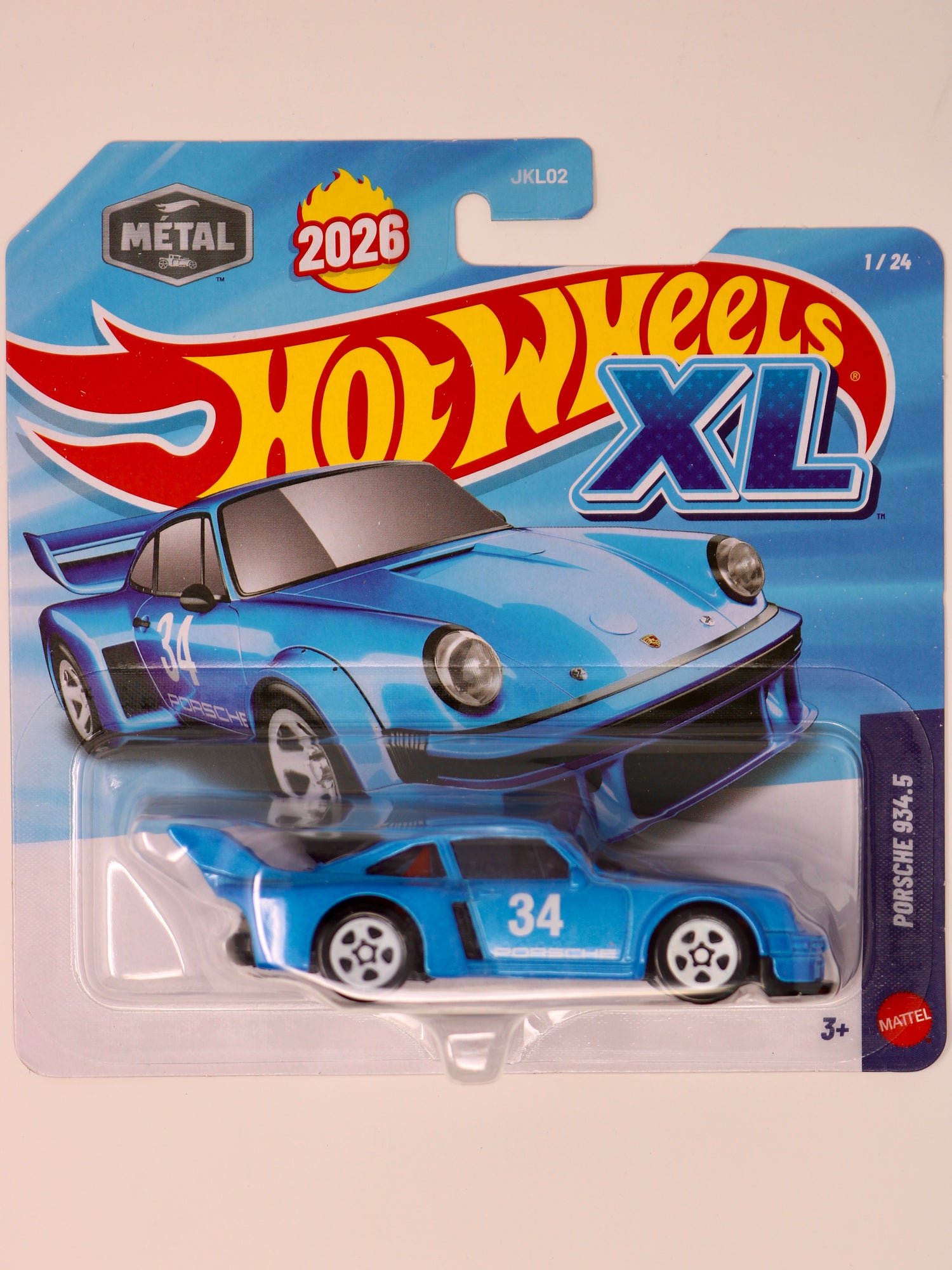 Hot Wheels XL 2026 | 1:43 Scale | A Case | Porsche 934.5