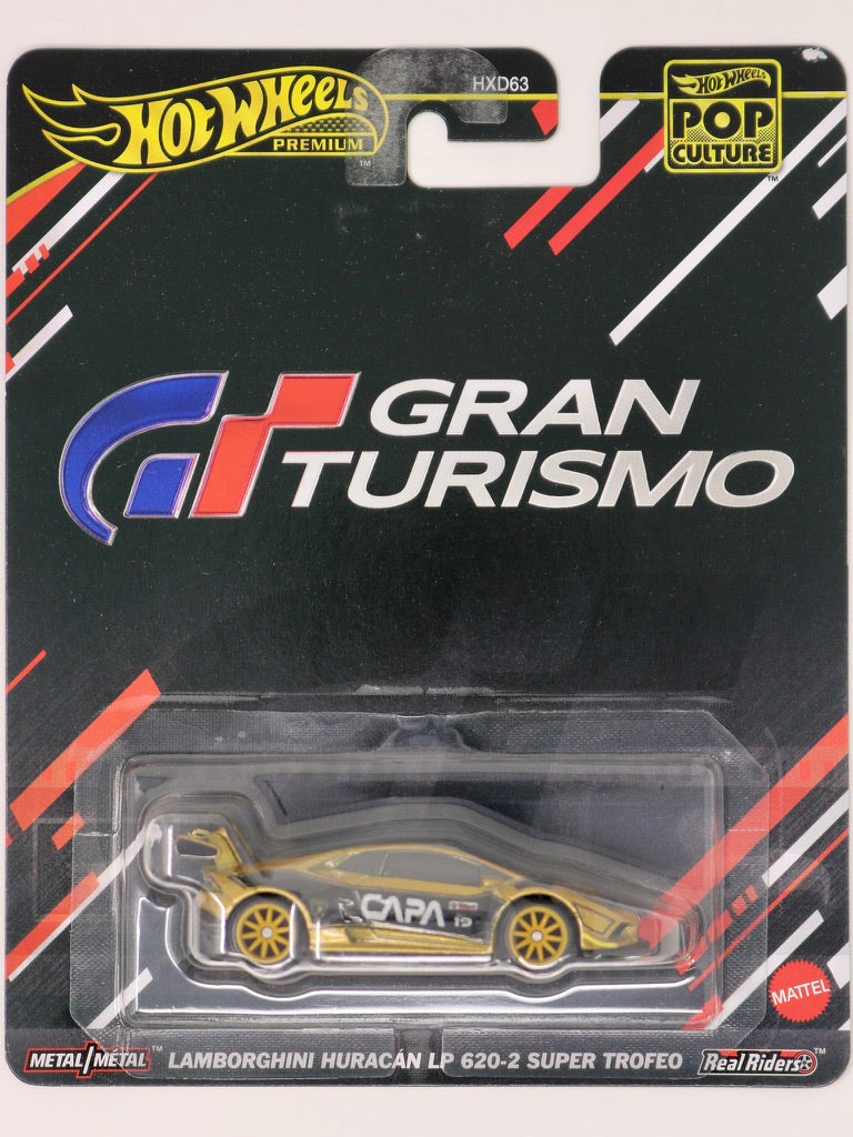 Hot Wheels 2025 | Pop Culture | Gran Turismo | Lamborghini Huracan LP 620-2 Super Trofeo