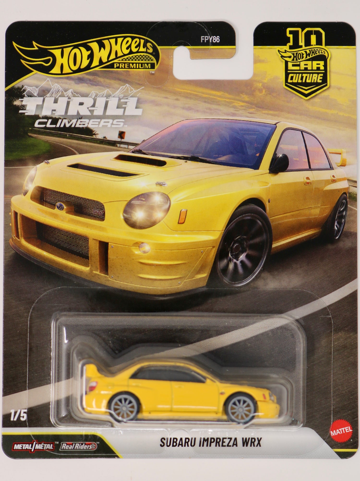 Hot Wheels 2026 Car Culture | Thrill Climbers | Subaru Impreza WRX