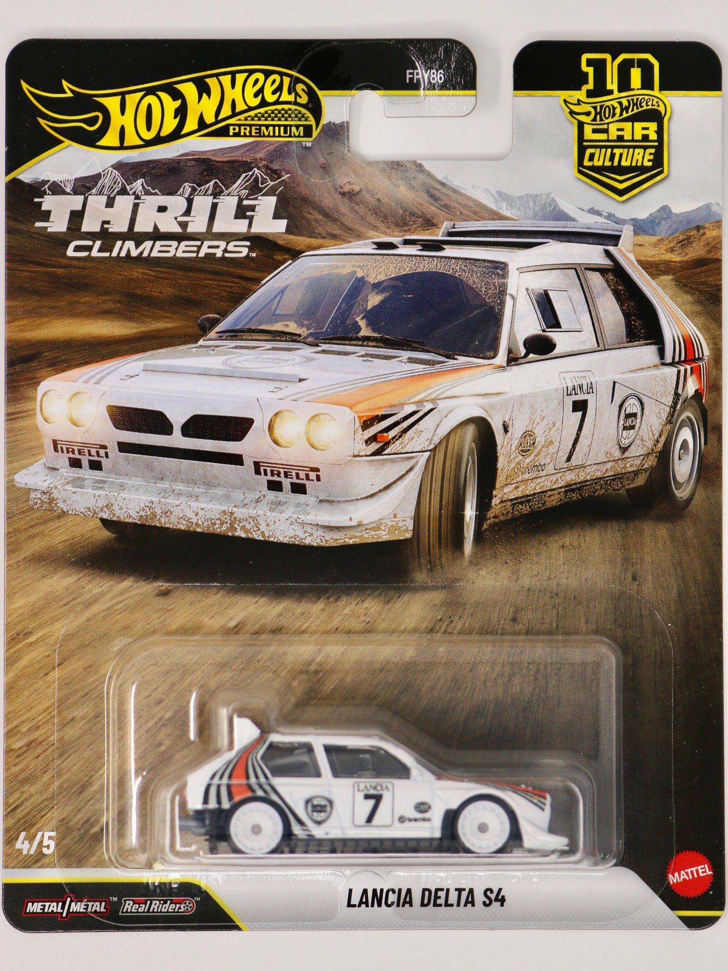 Hot Wheels 2026 Car Culture | Thrill Climbers | Lancia Delta S4