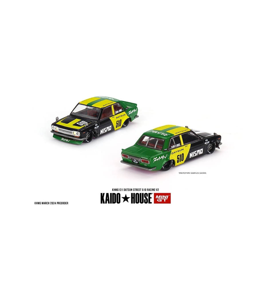 LTDEDN KAIDO HOUSE ミニカー ゴールド・グリーン Kaido House Brazil LTD EDN 1:64 Nissan Skyline GT-R (R34) Kaido