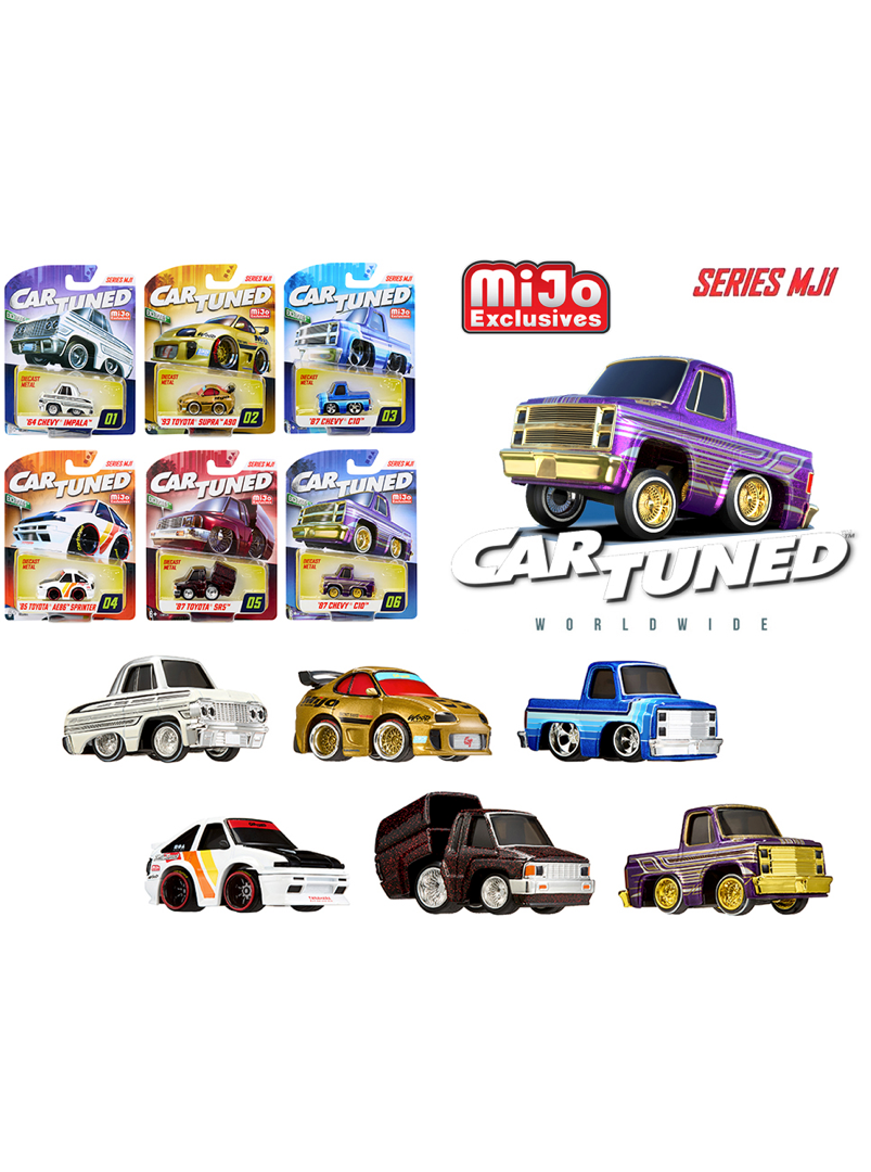 Car Tuned 2026 | Series 1 | Mijo Exclusives | Factory Sealed Case (6 Cars)