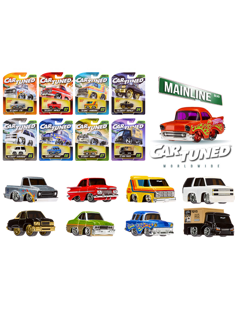 Car Tuned 2026 Series 9 | Mainline | Factory Sealed Case (8 Cars)